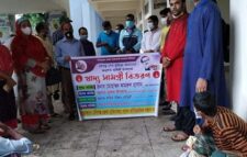 হবিগঞ্জে জেলা মুক্তিযোদ্ধা প্রাতিষ্ঠানিক সন্তান কমান্ডের উদ্যোগে খাদ্য সামগ্রী বিতরণ