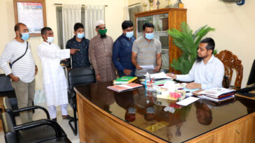 লামায় ভূমি রেজিস্ট্রেশন অফিসের জনভোগান্তির প্রতিবাদে প্রধানমন্ত্রীর বরাবরে স্মারকলিপি