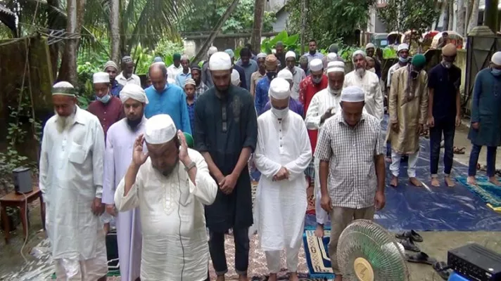 মৌলভীবাজারের কয়েক এলাকায় ঈদ সোমবার