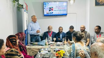 লন্ডনে ব্যতিক্রমী আয়োজন“ পাঠন্মোচন, লেখক-শুভার্থীর কথা” শীর্ষক প্রীতিসভা সম্পন্ন।