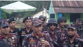 সিলেট সীমান্তে শারদোৎসব : ৫৫ বিজিবির তিন স্তরের নিরাপত্তা বলয়